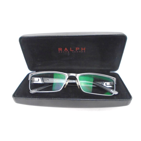 Polo by Ralph Lauren Other - Polo Ralph Lauren Eyeglasses PH1117 9157 Gunmetal Black Half Rim Italy 56-17 140